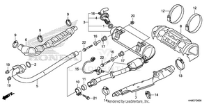 Exhaust Muffler Schematic