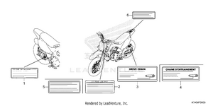Caution Labels Schematic