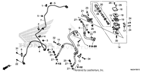 Front Brake Master       Cylinder (2) Schematic