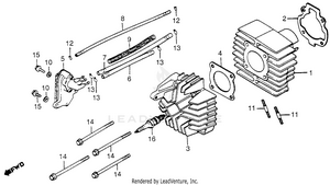 Cylinder Cylinder Head Schematic
