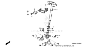 Steering Shaft Schematic