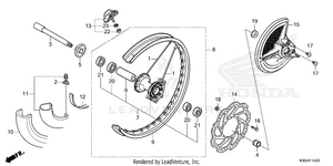 Front Wheel Schematic