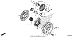Starting Clutch Schematic