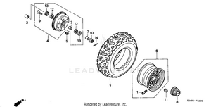 Front Wheel Schematic