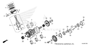 Crankshaft@piston Schematic