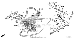 Throttle Body (tubing) Schematic
