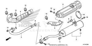 Exhaust Muffler Schematic