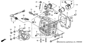 Cylinder Head Schematic