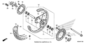 Rear Wheel Schematic