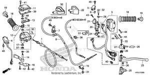 Handle Lever@switch@cable Schematic