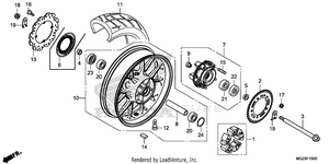 Rear Wheel Schematic