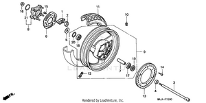 Rear Wheel (1) Schematic