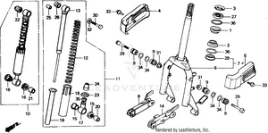 Front Fork Schematic