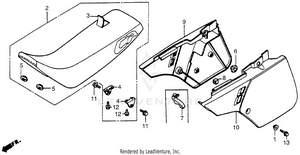 Seat 87-89 Schematic