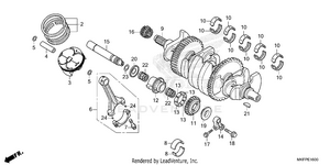 Crankshaft@piston Schematic