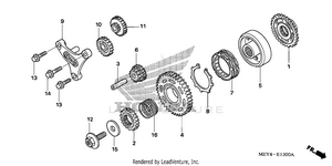 Starting Clutch Schematic