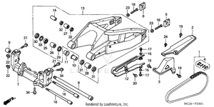 Swingarm (2) Schematic