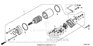Starter Motor Schematic