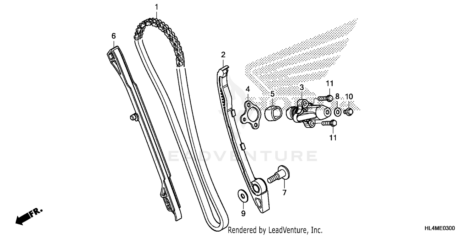 CAM CHAIN@TENSIONER