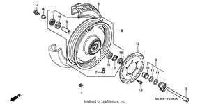 Front Wheel Schematic