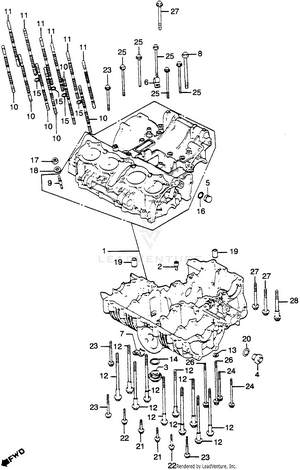 Crankcase Schematic