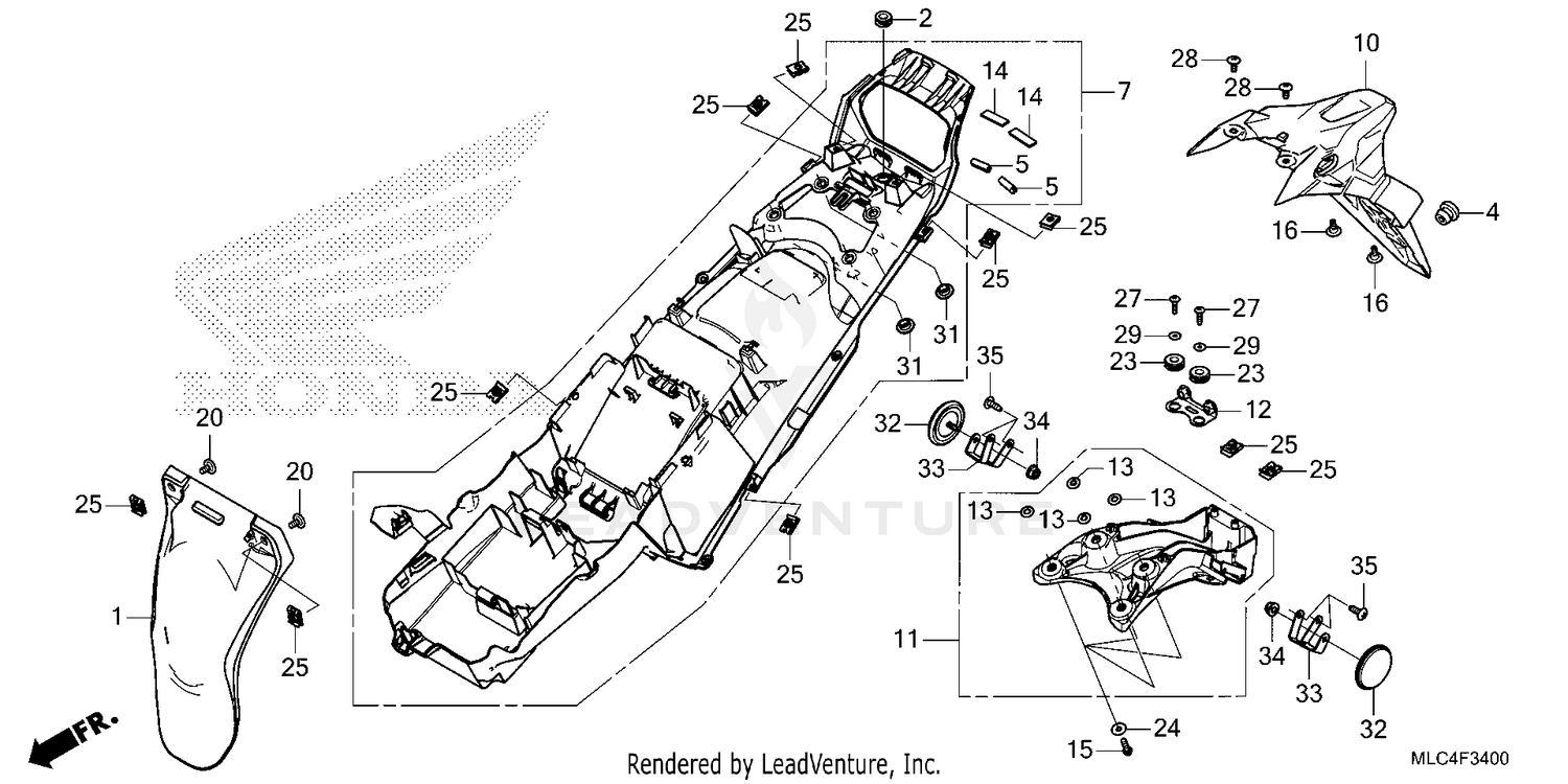 REAR FENDER