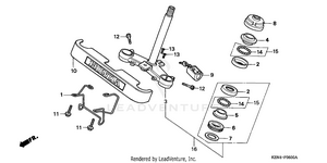 Steering Stem Schematic