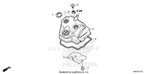 Cylinder Head Cover Schematic