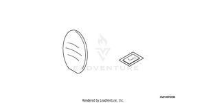 Billet Clutch Cover (fluted Design) Schematic