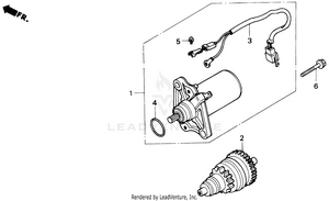 Starting Motor Schematic
