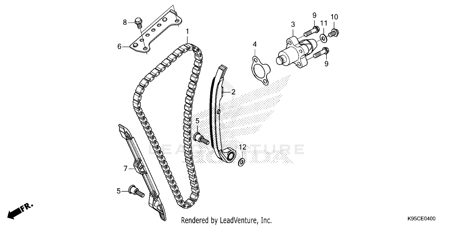CAM CHAIN@TENSIONER