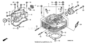 Cylinder Head Schematic