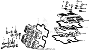 Cylinder Head Cover Schematic