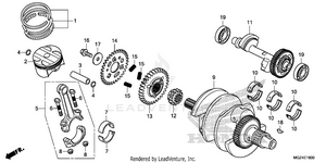 Crankshaft@piston Schematic