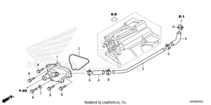 Water Pump Cover Schematic