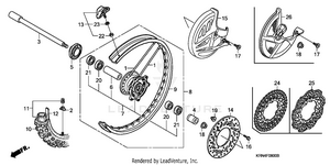 Front Wheel Schematic
