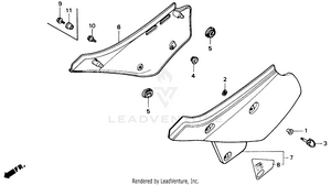 Side Cover 88-92 Schematic
