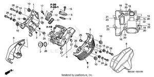 Cylinder Head Cover (fr.) Schematic
