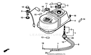 Fuel Tank 86-92 Schematic
