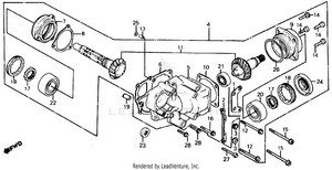 Cross Shaft Schematic
