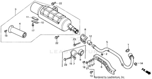Exhaust Muffler Schematic