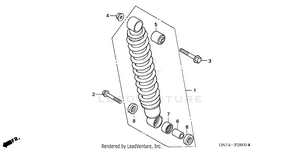 Rear Shock Absorber Schematic