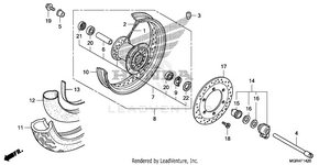 Front Wheel Schematic