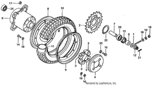 Rear Wheel Schematic