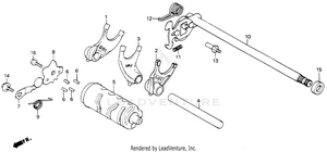 Gearshift Drum Schematic