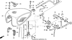 1100c/c2fuel Tank 95-97 Schematic