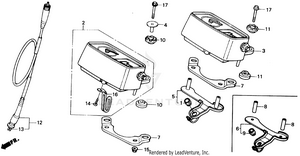 Speedometer 84-87 Schematic