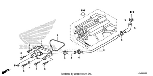 Water Pump Cover Schematic