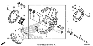 Rear Wheel Schematic
