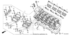 Cylinder Head Schematic